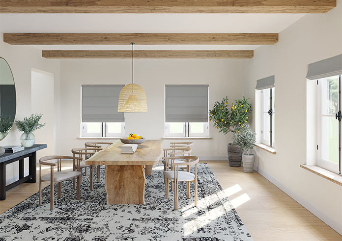Stamford, Dove - Roman Blind - Image 5